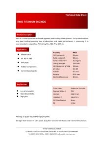titanium dioxide rutile r603