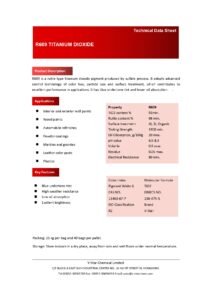 titanium dioxide rutile r609