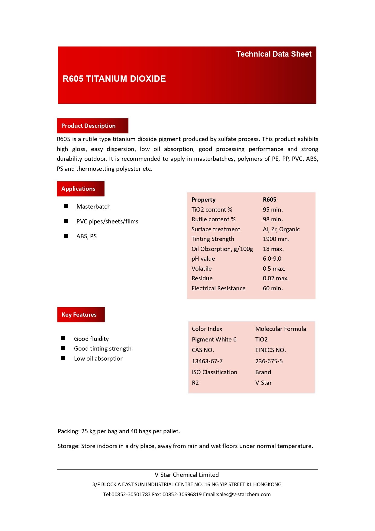 titanium dioxide rutile r658